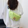 Japanese Cute Breast Bag Female Style Large Capacity Casual Versatile Student Messenger Bag Fashion Sports Cycling Fanny Pack