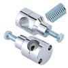 Universal Circular Handlebar Riser Bracket Mount Clamp Motorcycle Parts 25mm/1.0inChrome Plating 25mm