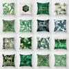 Tropical Leaf Cactus Pattern Cushion Cover Throw Pillow Cover Home Living Room Decor Pillow Case