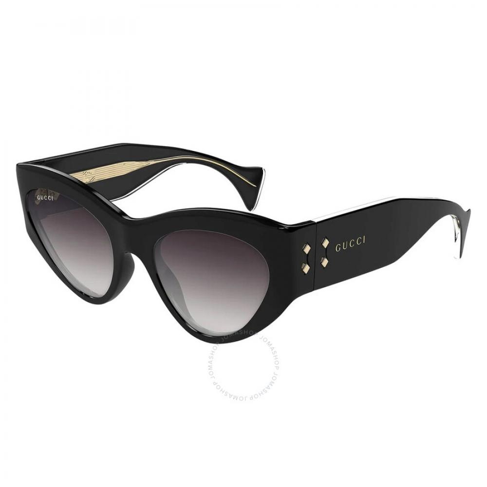 

Gucci Grey Gradient Cat Eye Ladies Sunglasses Gg1704s 001 54