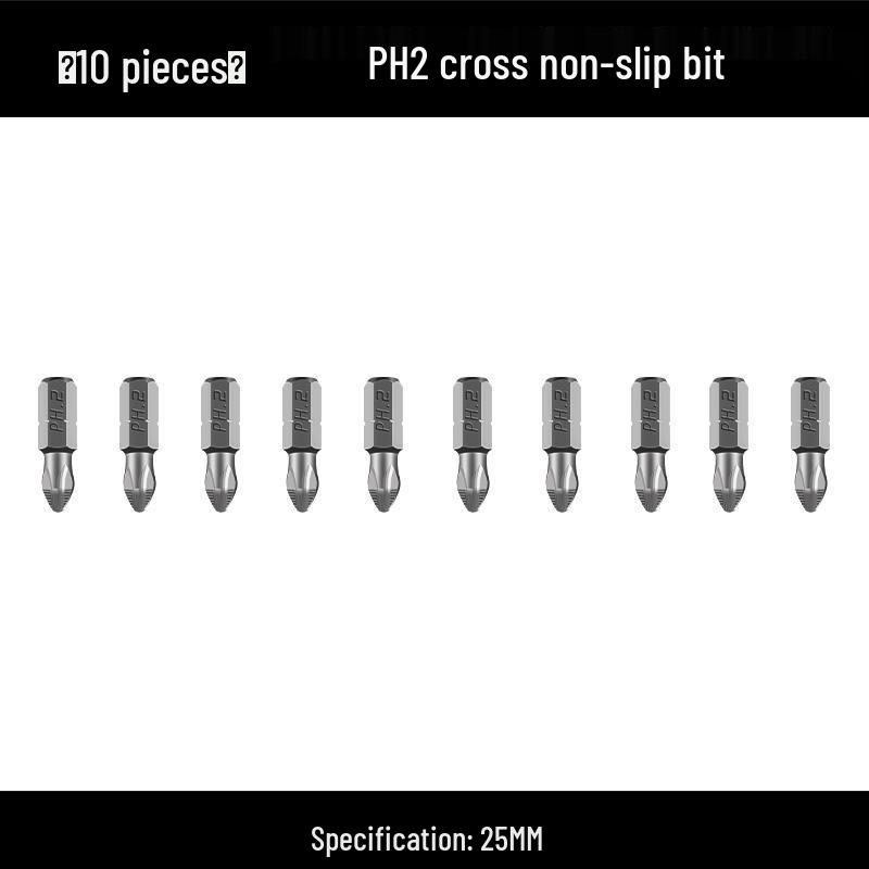 Premium Magnetisches Anti-Rutsch Elektro-Schraubendreher-Set mit Superharten Bits & Leistungsstarkem Magnetring
