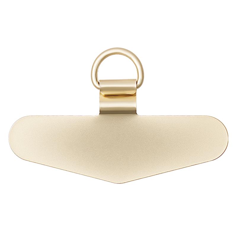 Linguetta con Anello a D per Cavo di Sicurezza per Telefono Patch in Metallo Pad per Cordoncino da Polso per Telefono