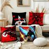 Video Game U-ULTRAKILL Pillow Case Fashion Square Pillowcase Bedroom Sofa Room Ins Decoration Leisure Cushion Cover