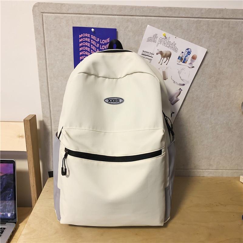 School bag School bag Female college student Versatile Harajuku simple backpack Girls commuting shopping small backpack