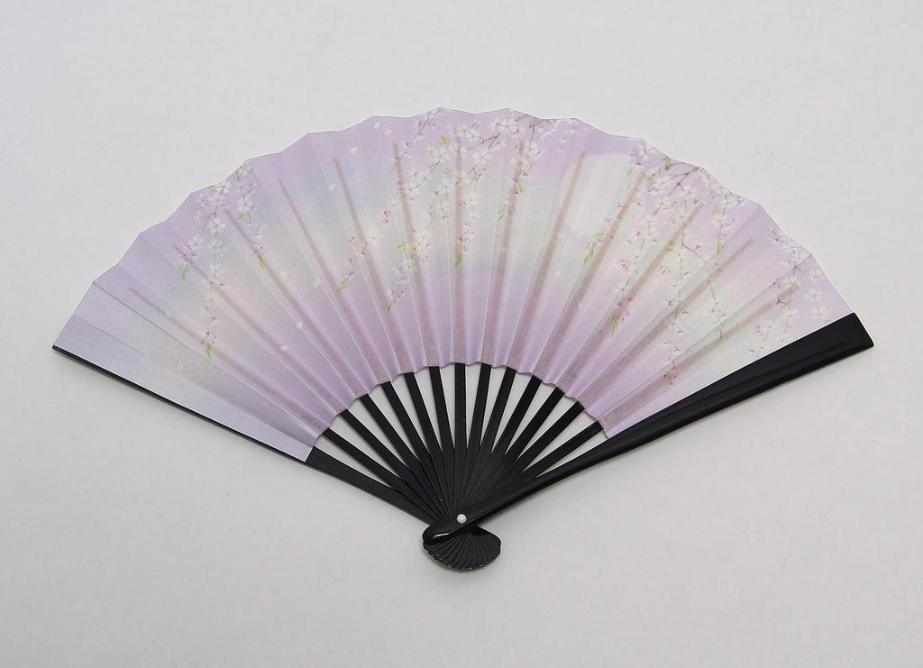 Kyoto Fächer mit Fächertasche und Kosmetikbox [Hasegawa] Damen (Tsukizakura)