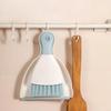 Portable Mini Dustpan and Brush Set Space-Saving Handheld Sweeping Brush  Keyboard Cleaning