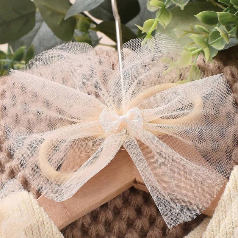 1 Set Photography Outfit for Infant Girls Breathable Romper Dress and Delicate Lace Headband Props for Newborns