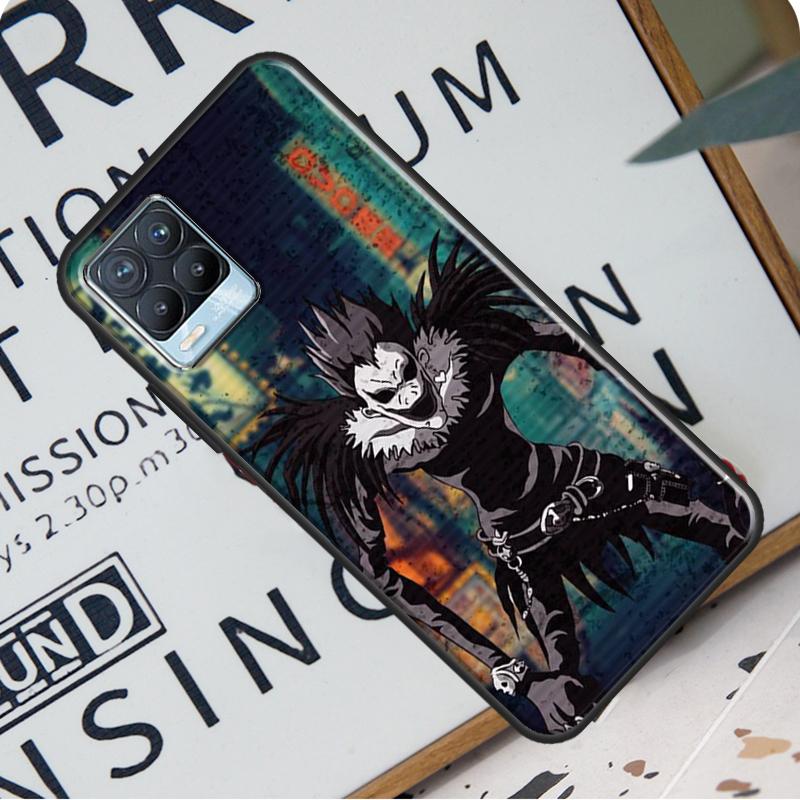 Anime Manga Death Note Ryuk Case For Realme C21 C11 C15 GT Neo2 Master 8 Pro 8i OnePlus 9 Pro 8T 9R Nord2 Coque Cover