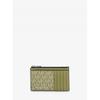 Cooper Slim Zip Wallet   Mk Signature 36t4lcoz7b7018 Oregano