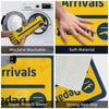 Aviation Airplane Departures Arrivals Floor Door Bath Kitchen Mat Anti-Slip Outdoor  Doormat Garden Entrance Rug Carpet Footpad