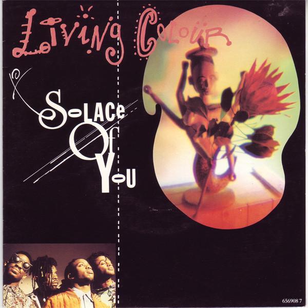 

7inch Record LIVING COLOUR - Solace Of You 6569087 Epic 1991 UK Rock Used