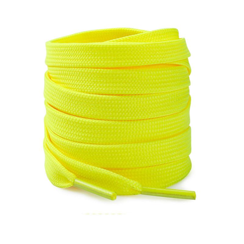 1 Pair Solid Flat Shoelaces for Sneakers Canvas Casual Shoe Laces Women Men Sports Shoelace 0.8cm Rope Laces for Shoes Strings