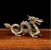 Retro Brass Chinese Zodiac Dragon Desktop Ornament