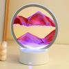 3D Quicksand Night Light - Touch-Control Atmosphere Lamp with Hourglass Landscape Design, Perfect for Relaxation and Gift Giving