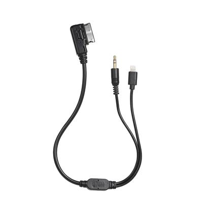 3,5 mm AUX arayüz Adaptörü, VW MDI AMI MMI iPad iPhone 5 6S için uygun hatlı