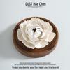 Dehua Ceramic Flower Incense Holder - Chinese Zen Aromatherapy Ornament Gift
