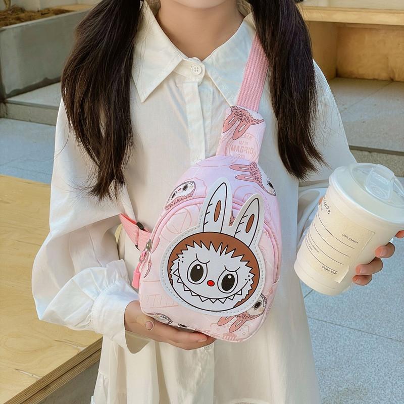 Lightweight And Fun Animated Character Chest Bag For Boys And Girls Perfect For Use Everyday