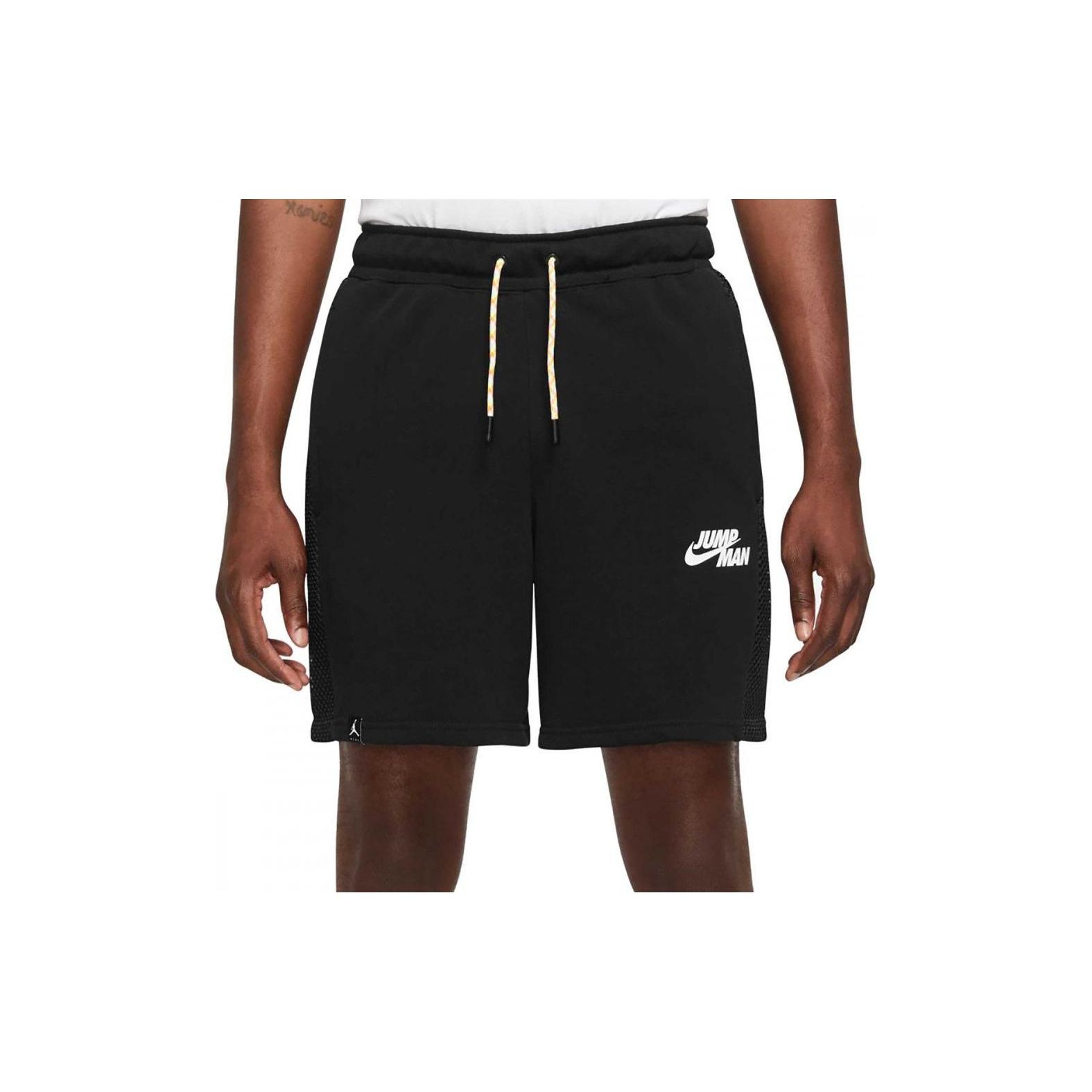 

Мужские свободные повседневные шорты с эластичным однотонным логотипом Jordan, черные DM3009-010