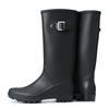 Waterproof Rain Boots Women Adult High Tube Buckle Long Tube Water Shoes Autumn