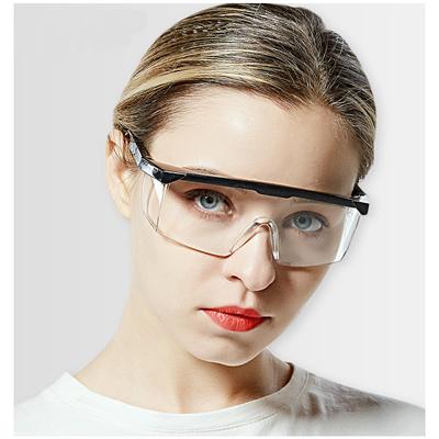 Lunettes de sécurité anti-poussière transparentes, lunettes de protection des yeux, anti-pollution, anti-éclaboussures, anti-bave