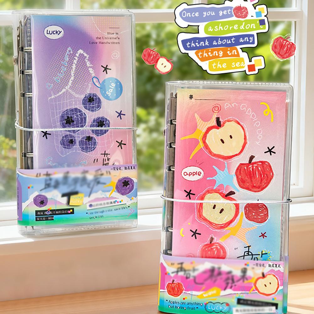 High Aesthetic and Multifunctional Notebook, Loose Leaf Book, Simple Grid Book, Disassembled Student Notebook,colorful