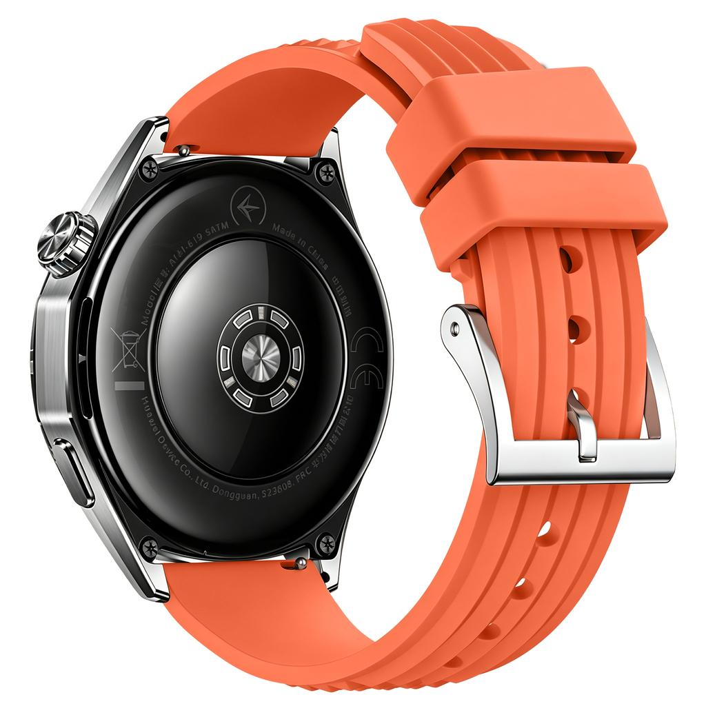 20mm 22mm Sports Silicone Band For Huawei Watch GT6 GT5 GT 4Pro 46mm Strap Bracelet For Samsung Galaxy Watch 7 6 5 4 Replacement Breathable Wristband