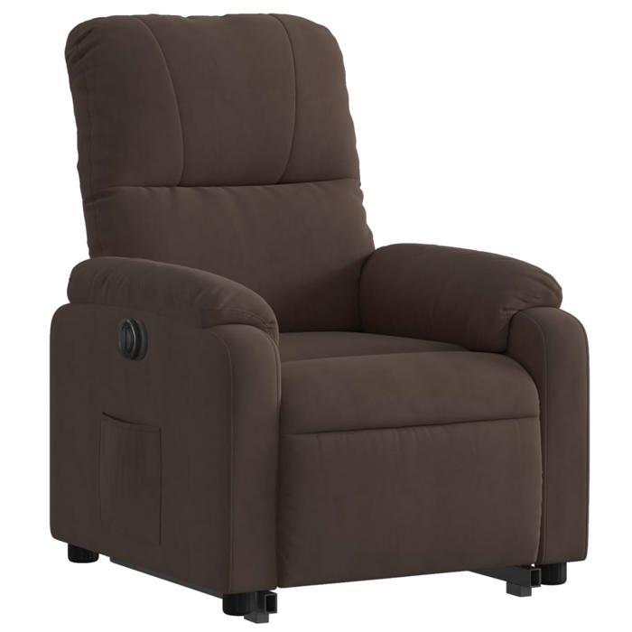 VidaXL Fauteuil Inclinable Électrique, Chaise de Relaxation avec Dossier et Repose-pied Réglables, Siège de Salon Salle de 3204942