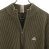 unused adidas golf Long sleeve Half zip knit M Moss green Men's Used