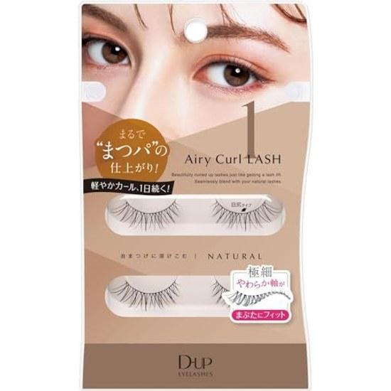 D-Up Airy Curl Lash 01 (2 pairs)