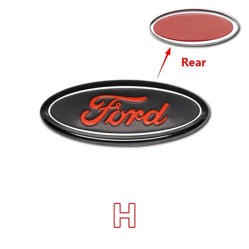 Autosticker Ford Auto Stuurwiel Embleem Cover Stickers Interieur Decoratie Accessoires Voor Ford Focus Mk2 Mk3 Fiesta Ranger M