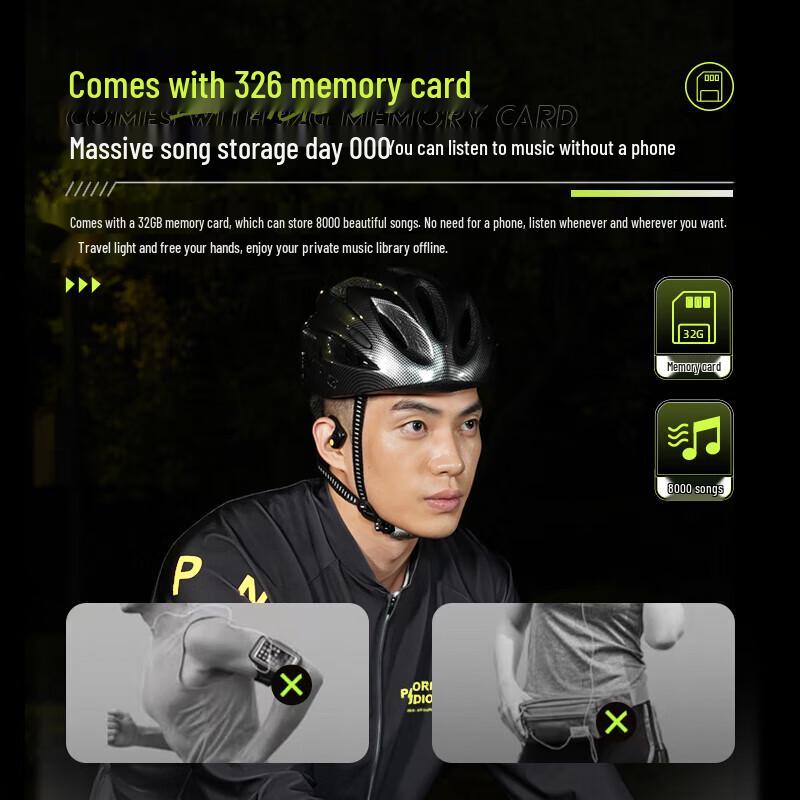 Langsdom AirWave Bone Conduction Sports Headphones