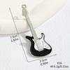 1/6 Plush Doll Mini Guitar Model Mini Doll Electric Guitar Doll Musical Instruments  Scene Model