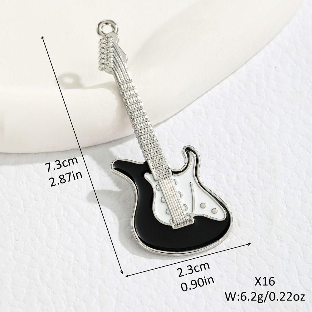 1/6 Plush Doll Mini Guitar Model Mini Doll Electric Guitar Doll Musical Instruments Scene Model