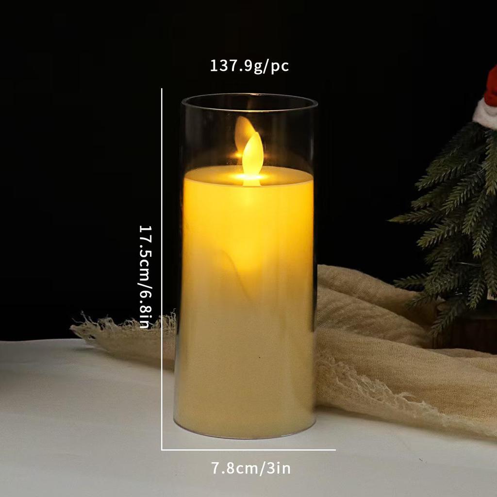 Acrylic LED Candle Light - Creative Wedding Atmosphere Decorations & Photo Props