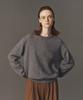 Awi Wool Blend Pull-Over_Charcoal