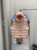 New Ribs Hooded Down Vest Fashion Pressing Line Design White Duck Down Light Vest Women's Vest Winter
