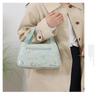 1Pc Trend Printing Women's Handbag, Commuting To Work, Large-capacity Storage, Bento Bag, Portable Small Mommy Bag When Going Out