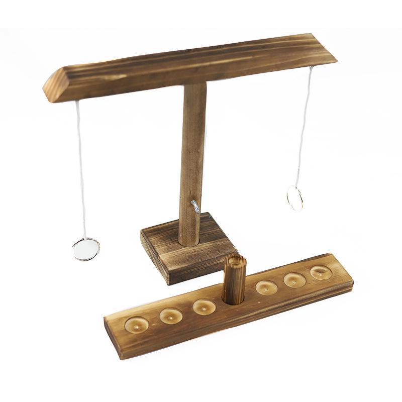 

Игра «Бросание колец» - Деревянная игра, где игроки бросают кольца на мишени, чтобы выпить алкоголь и повеселиться за столом. 30cm