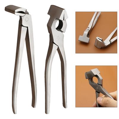 1 Stück Lederkanten-Fixierklemme Zange Lederbeutel-Herstellungszange Anpassungs-Press-Abflachzange Für DIY Lederhandwerk Herstellungs-Werkzeug