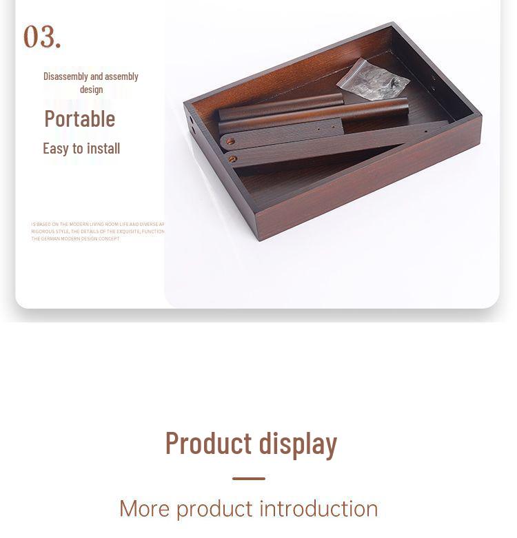 Solid Wood Jewelry Storage Box and Bracelet Display Stand for Watches, Bracelets, Prayer Beads, and Antique Jade.