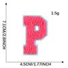 Diy Patch Sticker Letter Towel Embroidery Cloth Sticker Multi-Color Cloth Label Clothing Accessories Badge Embroidery Sticker