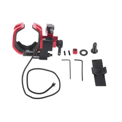 Aluminum Alloy Smackdown Lockup Click Arrow Rest Compound Bow Hunting Archery Accessory Red