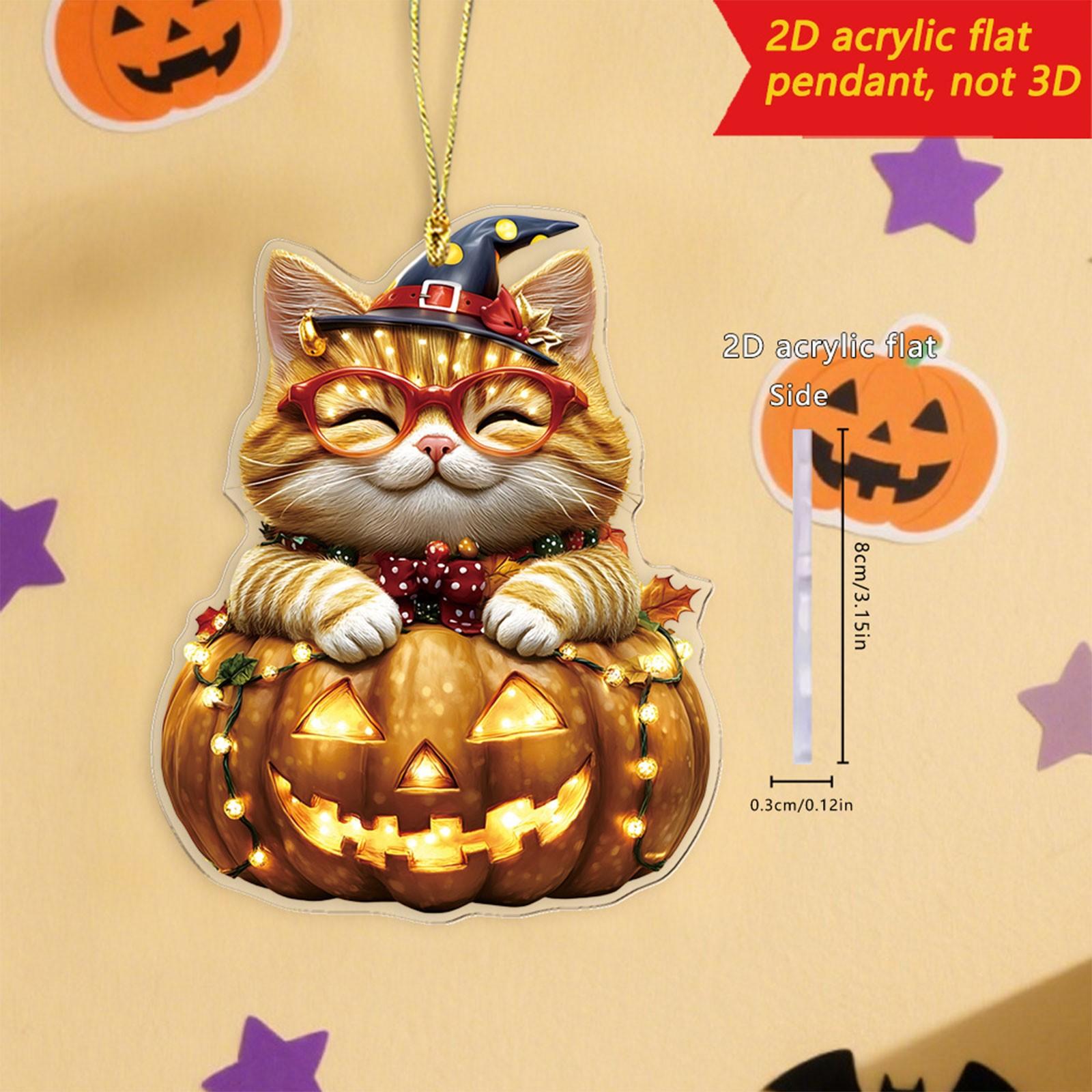 

Light-Transparent Hanging Ornaments - Plastic 2D Flat Ornaments - Single Sided 3.9 Inch Christmas Decorations For Walls And Doors One Size