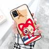 Black Case for Xiaomi Redmi 13C Note 9 iPhone XR 7 8 14 15 11 12 13 X XS Pro Max Samsung A25 S23 S24 FE Ultra Plus Ali the Fox