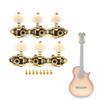 Guitar Knobs Keys for Acoustic Electric Guitar 3L 3R Guitar String Tuning Pegs Guitar String Tuner Guitar Machine Heads