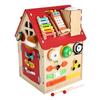 Montessori Wooden Busy House: Educational Cognitive Development Toy for Infants & Toddlers