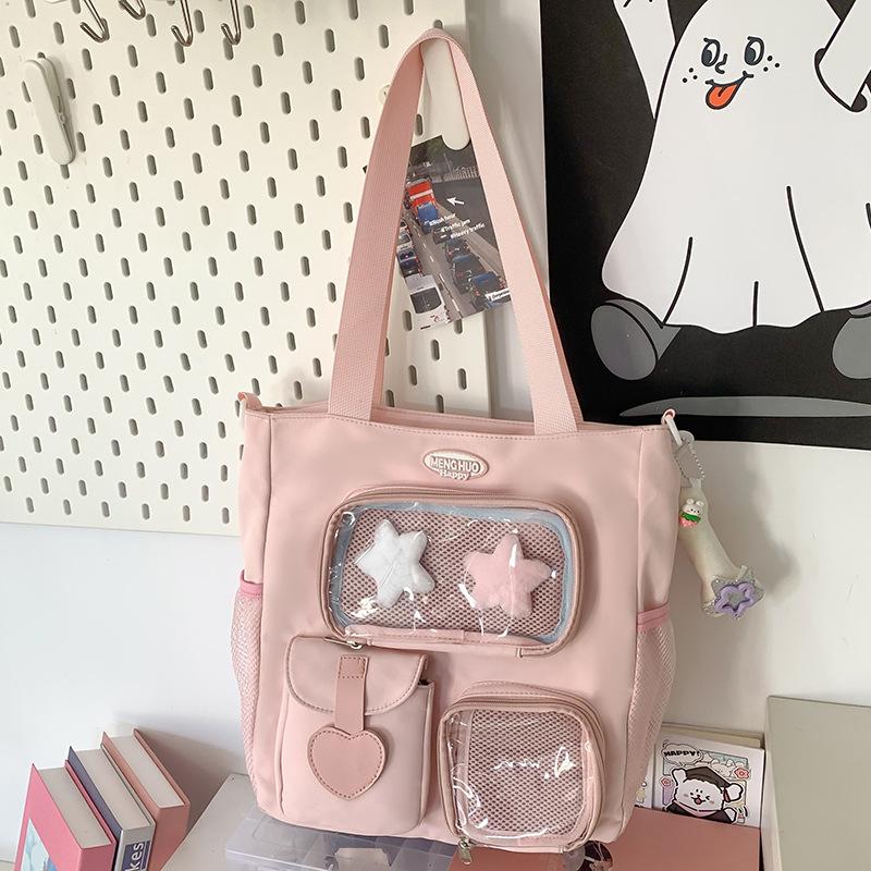 Children's Schoolbags Elementary School Girls Junior High School College Students Two Piece Set Large Capacity Backpacks