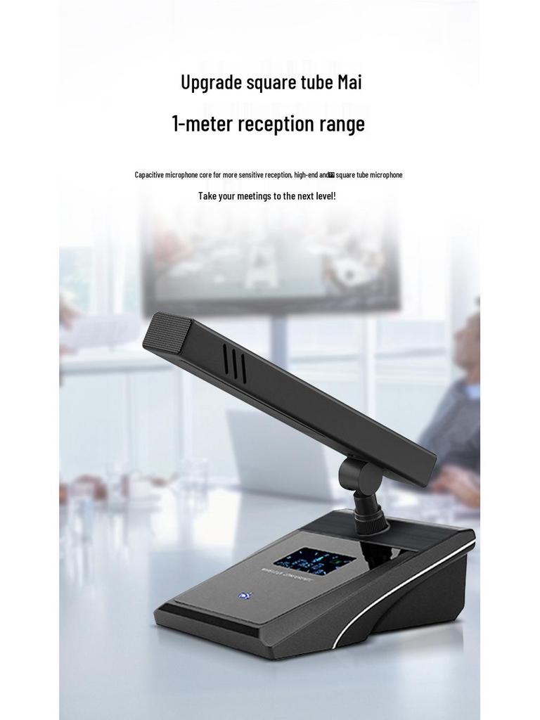 HuiDu U-06 Professional True Diversity Wireless Microphone for Conference and Singing