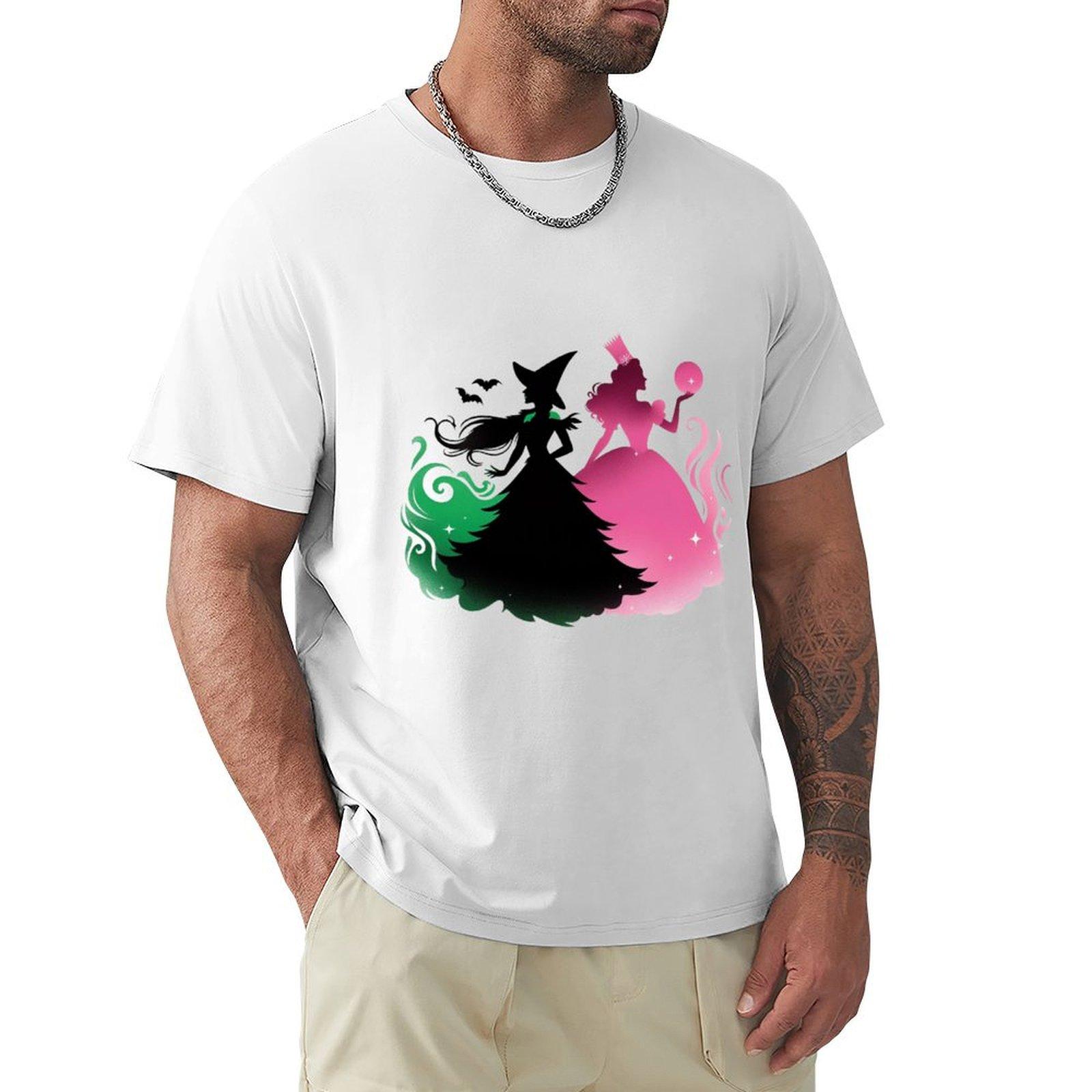Elphaba  Glinda Wicked the Musical TShirt new gifts and tshirts vintage t shirts mens clothing S