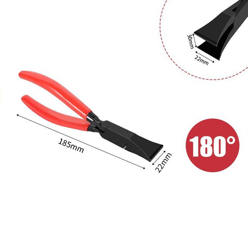 Metal Bending Pliers, Hand Seamers with Straight Jaw 45°& 90°& 180°, Sheet Metal Tools for Bending Flattening,